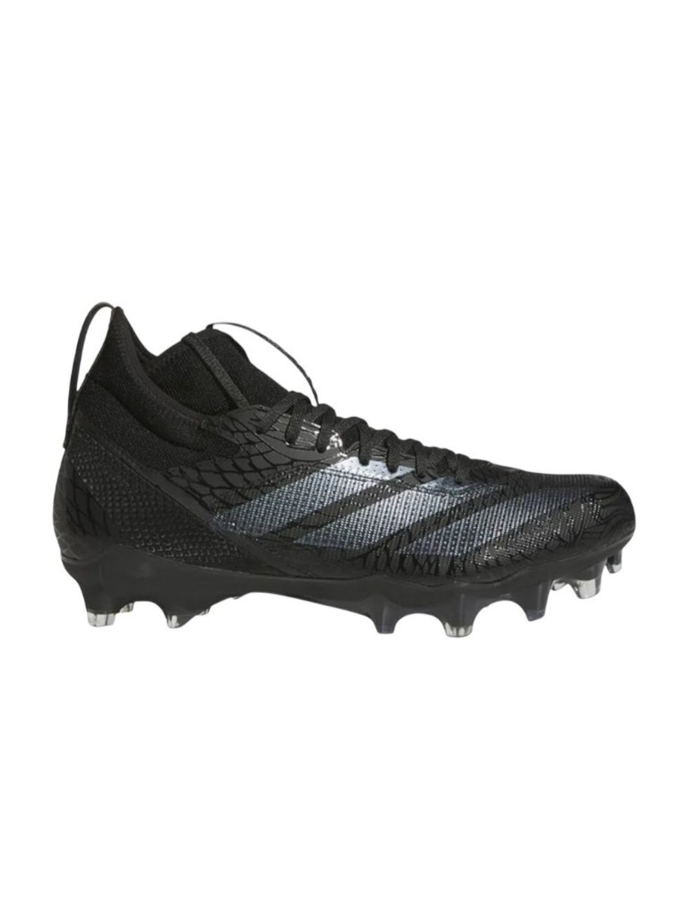 adidas Adizero Impact – Unisex Football Cleats Carbon Black Silver IH0885 NEW
